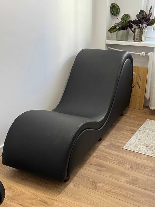 Fotel tantra (tantryczny ) czarny