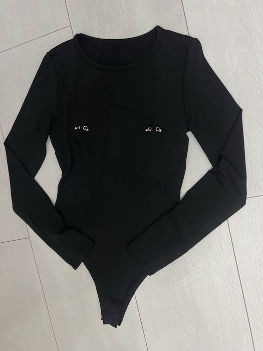 Боді з пірсингом гольф водолазка