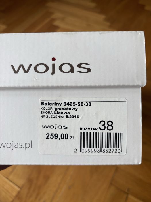 Baleriny i sandaly Wojas, uzywane