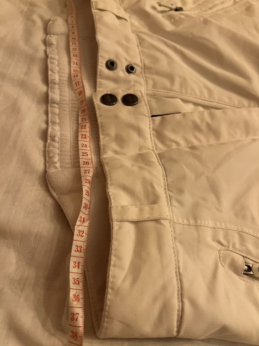 Лижні штани білі