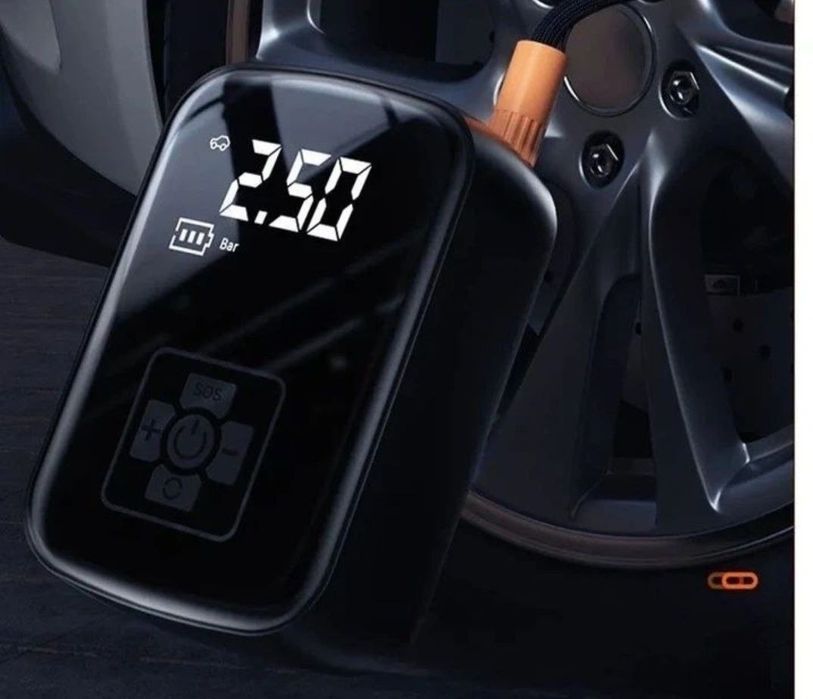 Акумуляторний компресор, бездротовий насос для шин