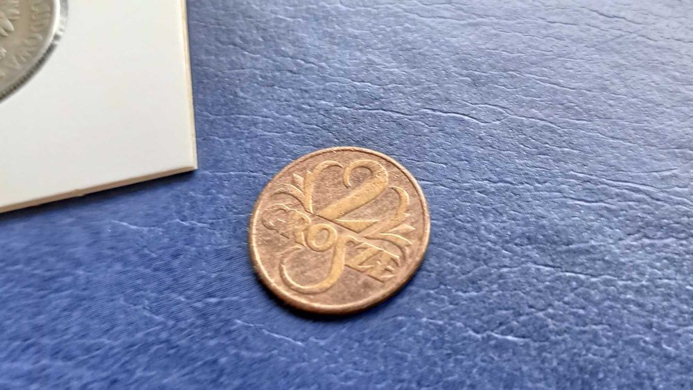 Stare monety Medal 2 gr 1934 2RP częściowy połysk