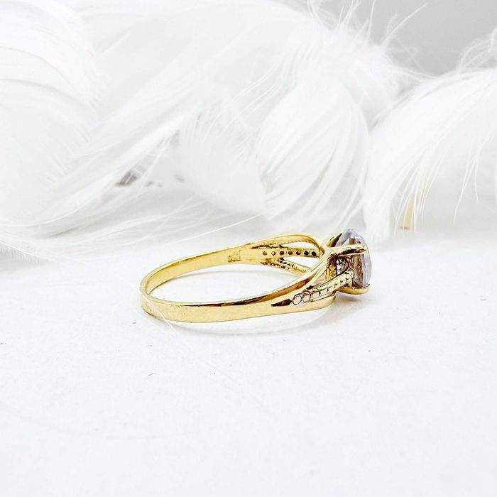 Złoty pierścionek Próba 585 (14K) Rozmiar: 17