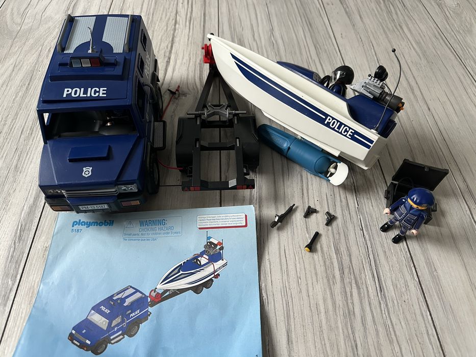 Playmobil zestaw policyjny 5187