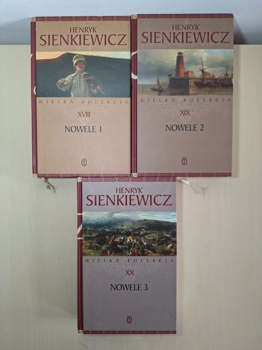 Henryk Sienkiewicz Nowele 1-3 Wielka kolekcja 18-20