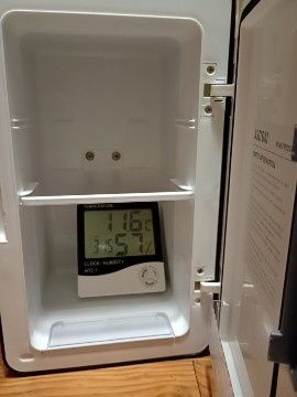 Mini frigorífico portátil auto