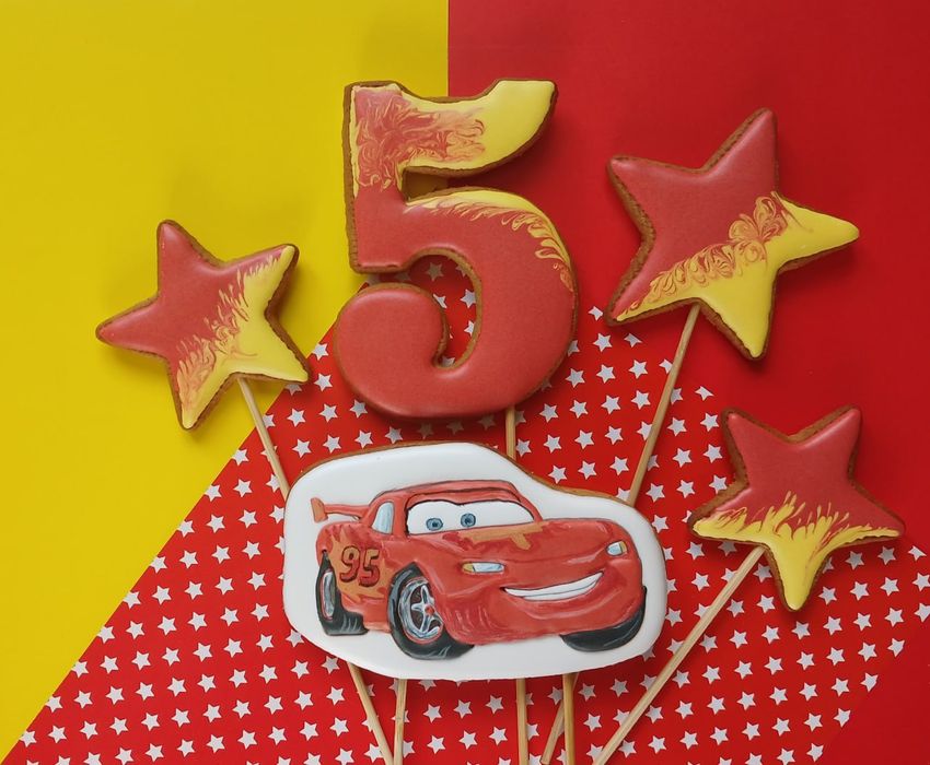 Топпери щенячий патруль, пряники Тачки Маквин