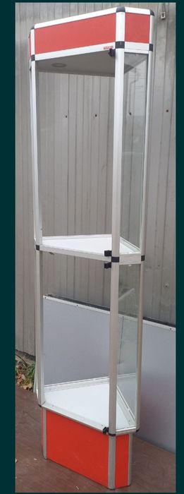 Торгові меблі, стелаж,  вітрина, алюмінієва