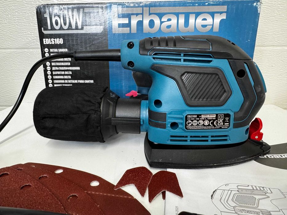 Erbauer szlifierka oscylacyjna 2025r EDLS160 160W