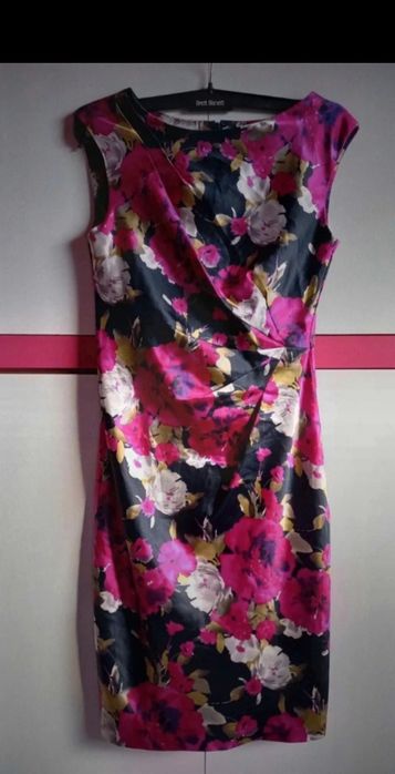 Sukienka MIDI koktajlowa 38