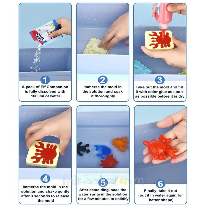 Водяна іграшка своїми руками Aqua Fairy Водяний набір Аква гель