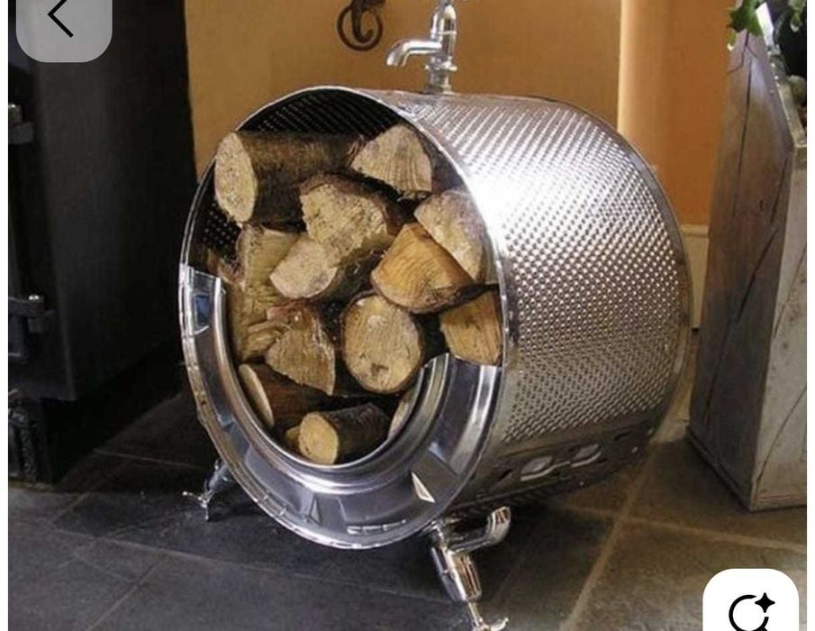 Cuba tambor inox máquina roupa - decoração