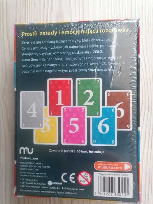 Gra karciana "Zero"