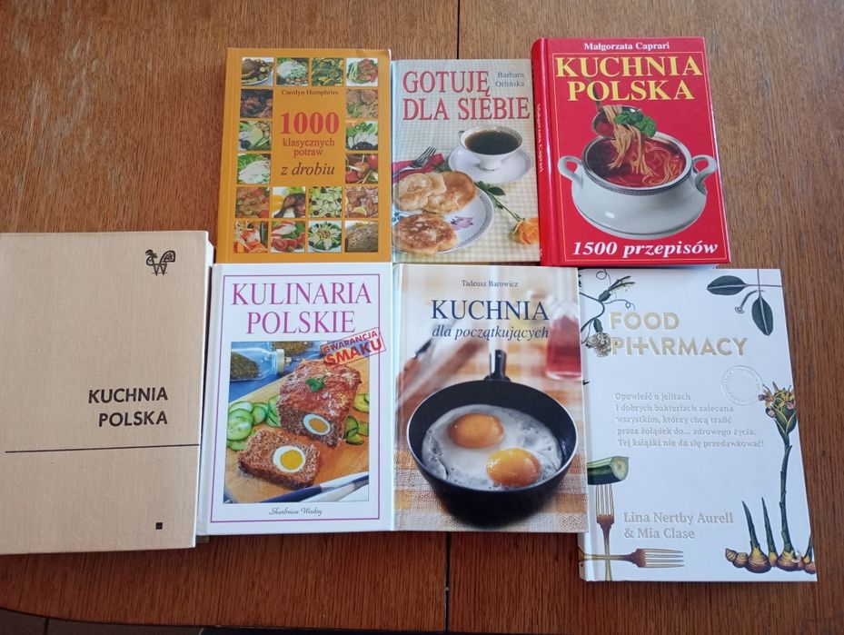 Książki kucharskie.