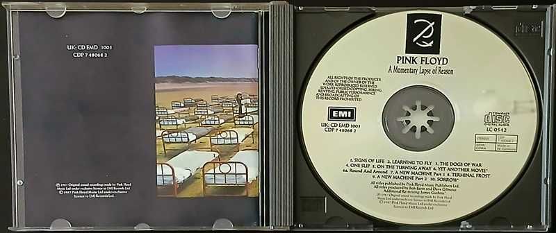 Pink Floyd  A Momentary Lapse of Reason CD original