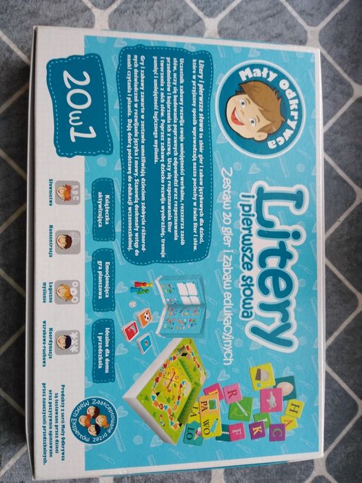 Litery gra edukacyjna Trefl