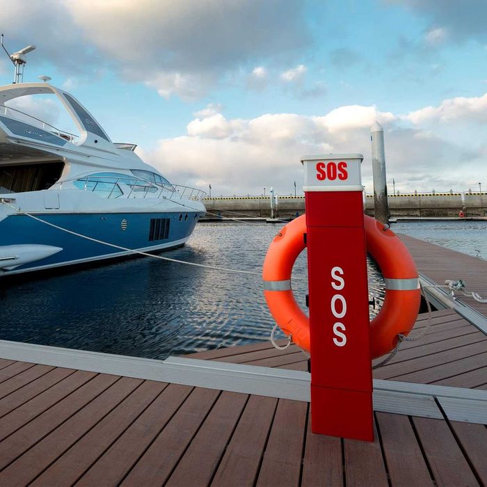 Koło ratunkowe 72cm + Lina Pływająca 30m Zestaw Ratunkowy do łodzi