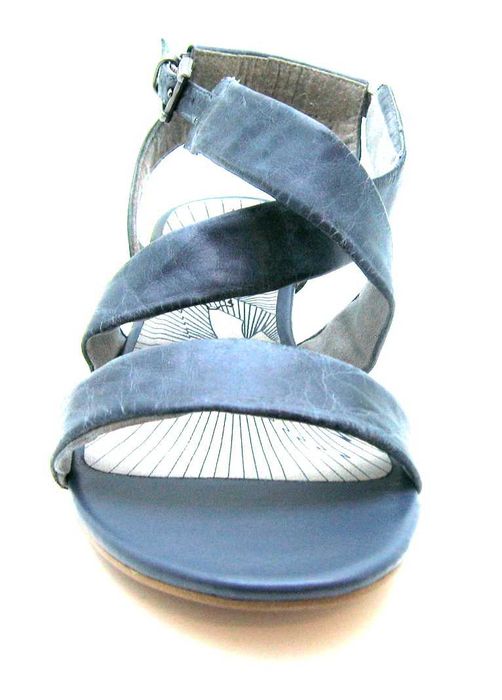 TAMARIS Sandały Damskie  NIEBIESKIE Skórzane  Klasyczne 39