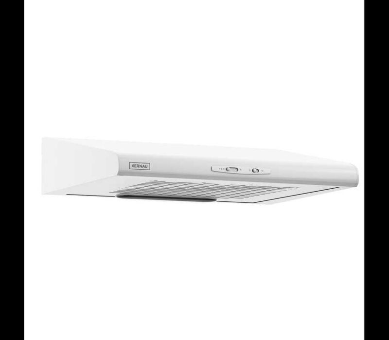 Nowy biały okap kuchenny podszafkowy 60cm KERNAU KBH 0960.1 W