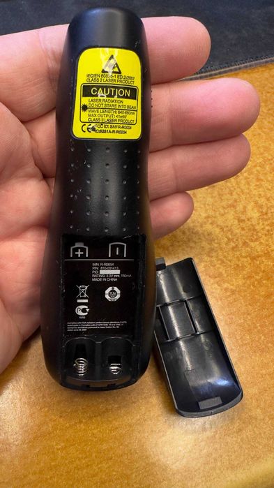 Apresentador com laser para apresentações e PowerPoints