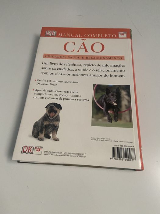 Livro manual completo de cao cuidados saude e relacionamento