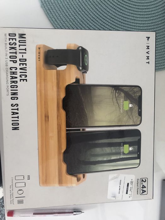 Stacja usb pod telefony i zegarek