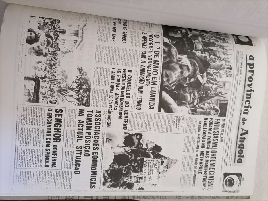 O 25 de ABRIL na Imprensa 1994 Edição Limitada da Biblioteca Nacional c/149 Páginas