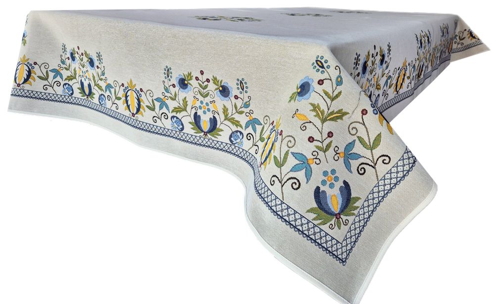 Obrus 140x240 cm gobelinowy L70 Wzór Kaszubski