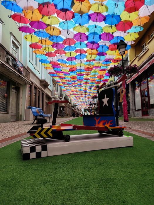 Montra de Loja - Carro de Rolamentos