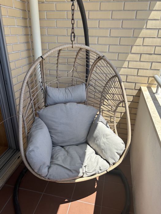 Cadeirão Egg Chair Suspenso