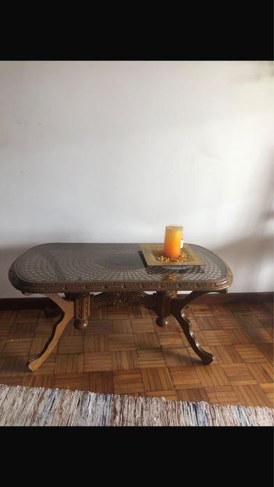 Conjunto 3 sofas + mesa