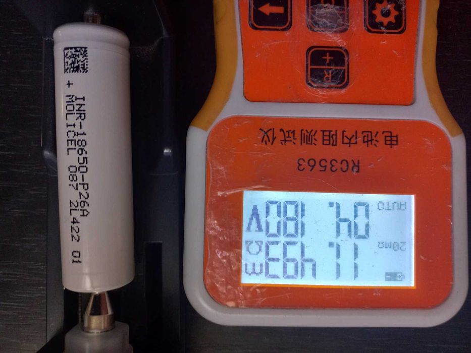 акумулятор Molicel 18650 P26A 2600ma високострумові  высокотоковые 20S