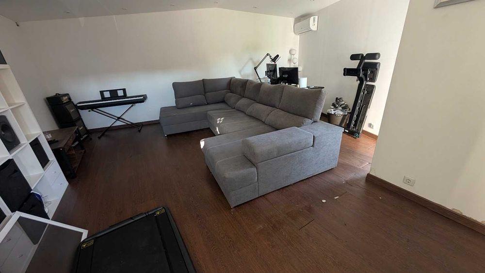 Sofá cama c/ chaise long