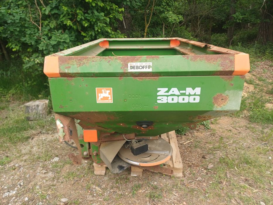 Rozsiewacz Amazone zam profis waga limiter