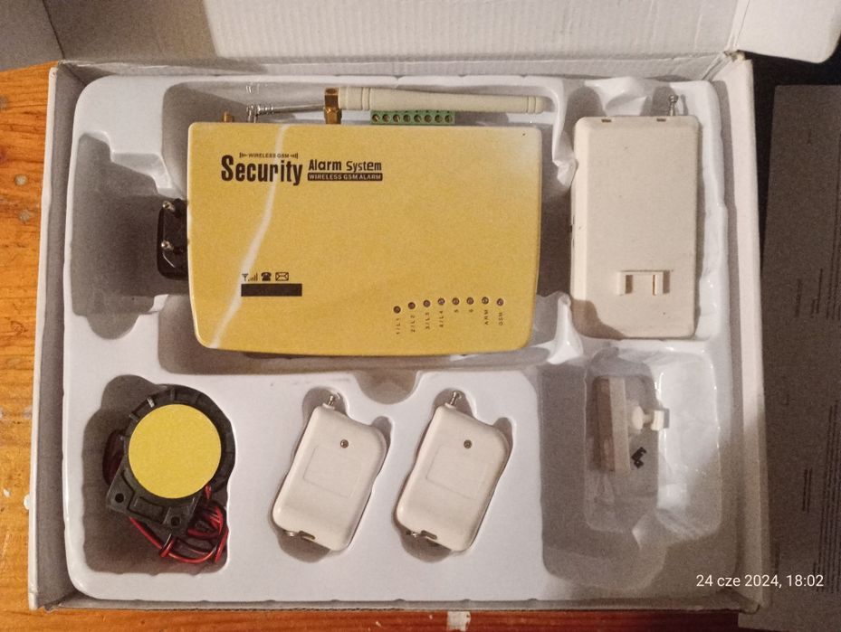 Alarm SIM GSM 2x pilot