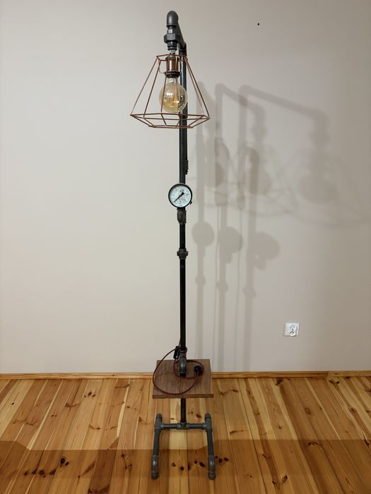 Lampa stojaca loft industrial