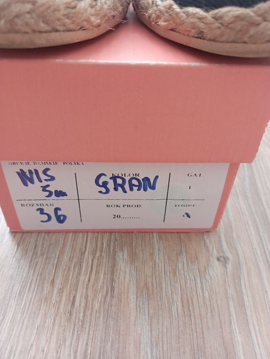 Buciki  Damskie   Espadryle