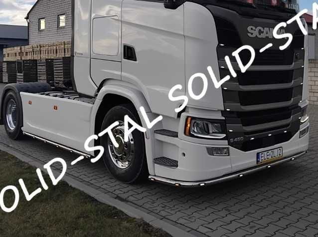 Orurowanie POD ZDERZAK  Scania S / R Next Generation POLEROWANE