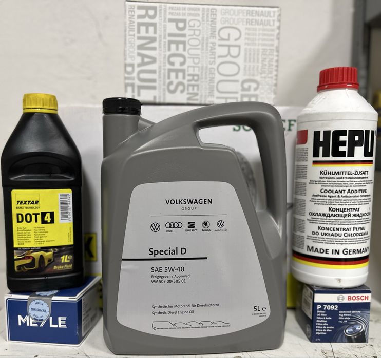 Моторне мастило Volkswagen VAG 5W-40 Special D 5л