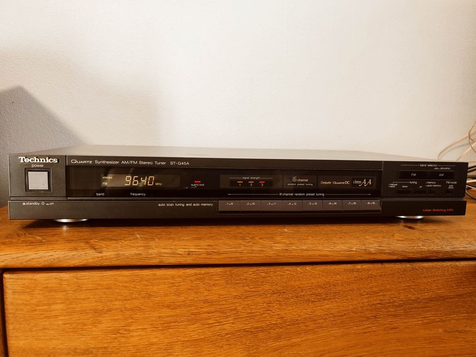 WYPRZEDAŻ! Radio, tuner Technics st g45 a, po serwisie