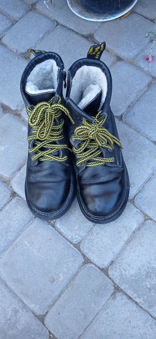 Чобітки для дівчинки шкіряні