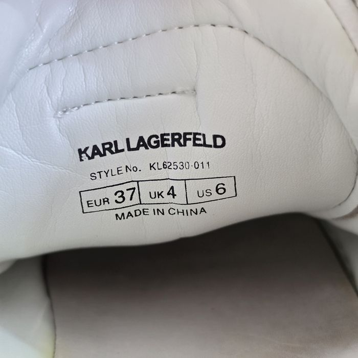 Жіночі білі шкіряні кросівки Karl Lagerfeld оригінал розмір 37