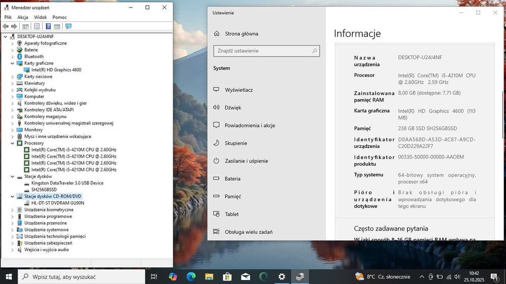 TANIO Lenovo ThinkPad e440 Intel i5/8gbDDR/256SSD/IntelHD/BateriaOK