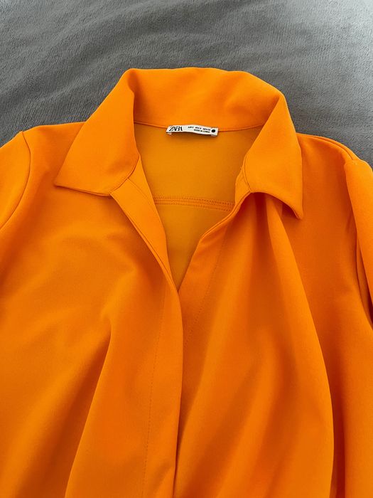 Блуза ZARA помаранчева