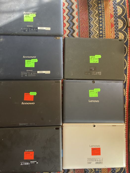 Планшеты Lenovo с Европы