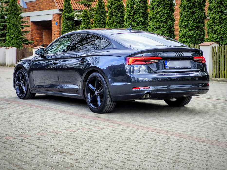 Audi A5 Sportback 5 Drzwi 2018r Bezwypadek. NOWY ROZRZĄD. BDB Stan