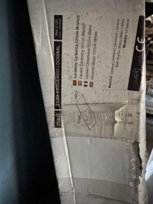 Lavatorio novo! Branco