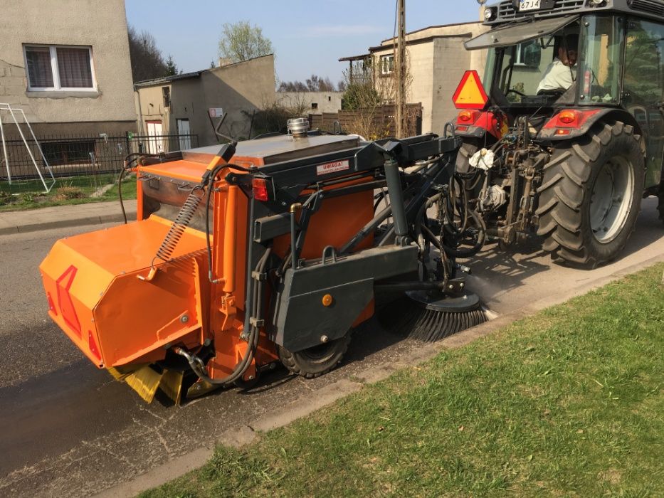 LS500 zamiatarka Iseki Kubota pełen serwis Bemab Broddson Broddway