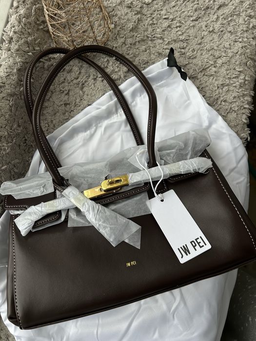 JW PEI Yara коричнева, бургунді