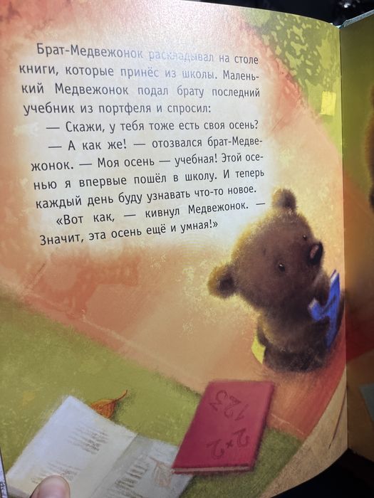Новая!  Осень медвежонка